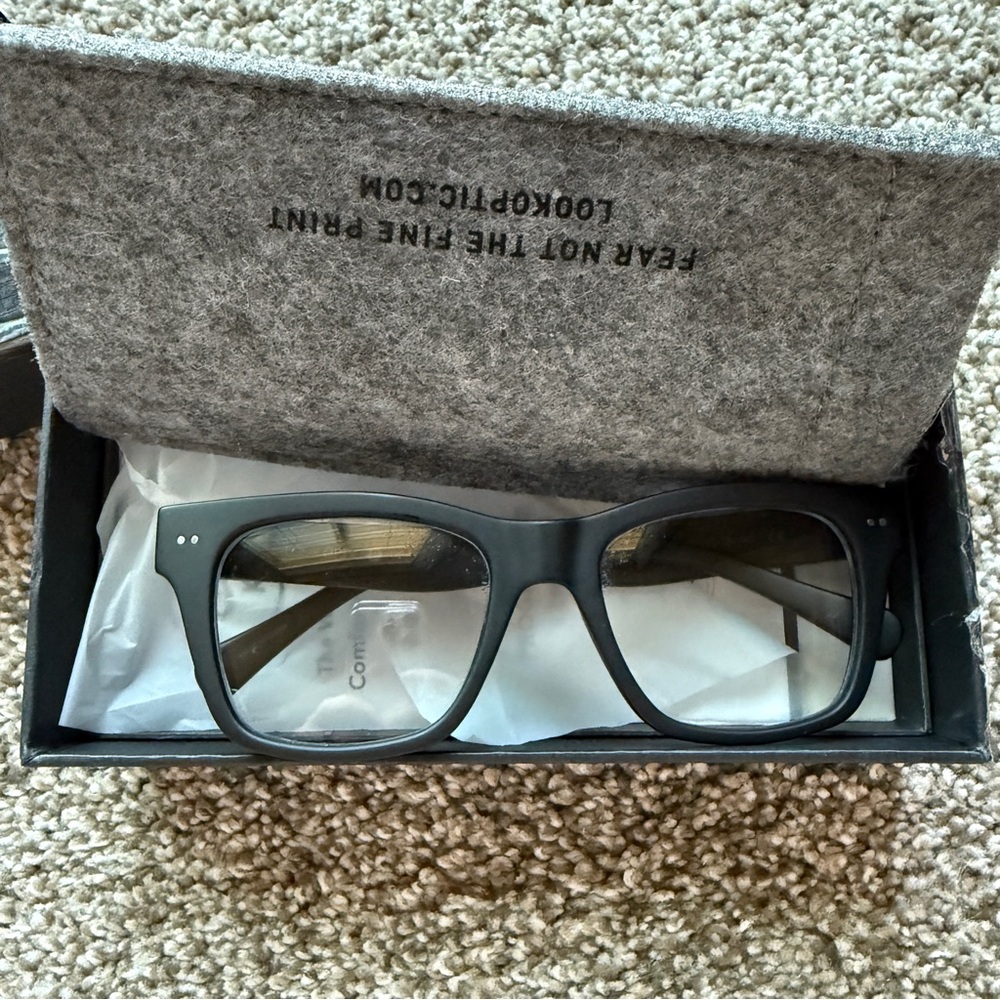 Look Optic 1.0 Progressive Readers - Black Cosmo - Open Box, Like New!